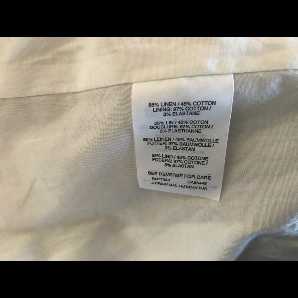 J. Crew Cream Single-Button Textured Blazer - Picture 4 of 7